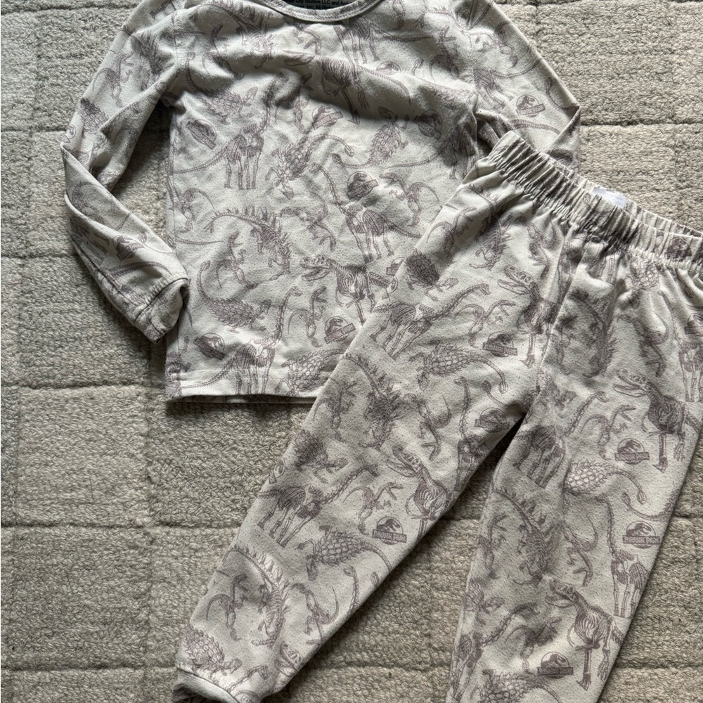 Copper Pearl Jurassic Park Dinosaur Pajama Set - 18M